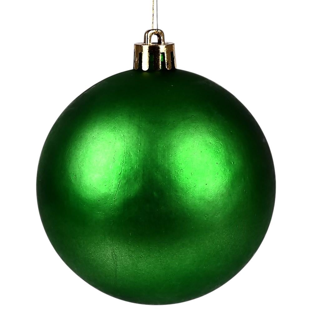 Набор шариков на елку 9190GR8 матовые пластиковые 50 шт. 8 см Зеленый Набор шариков на елку 9190GR8 матовые пластиковые 50 шт. 8 см Зеленый