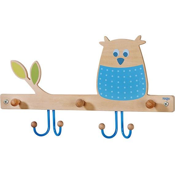 Вішак у дитячу кімнату Haba Мудра сова (7729)