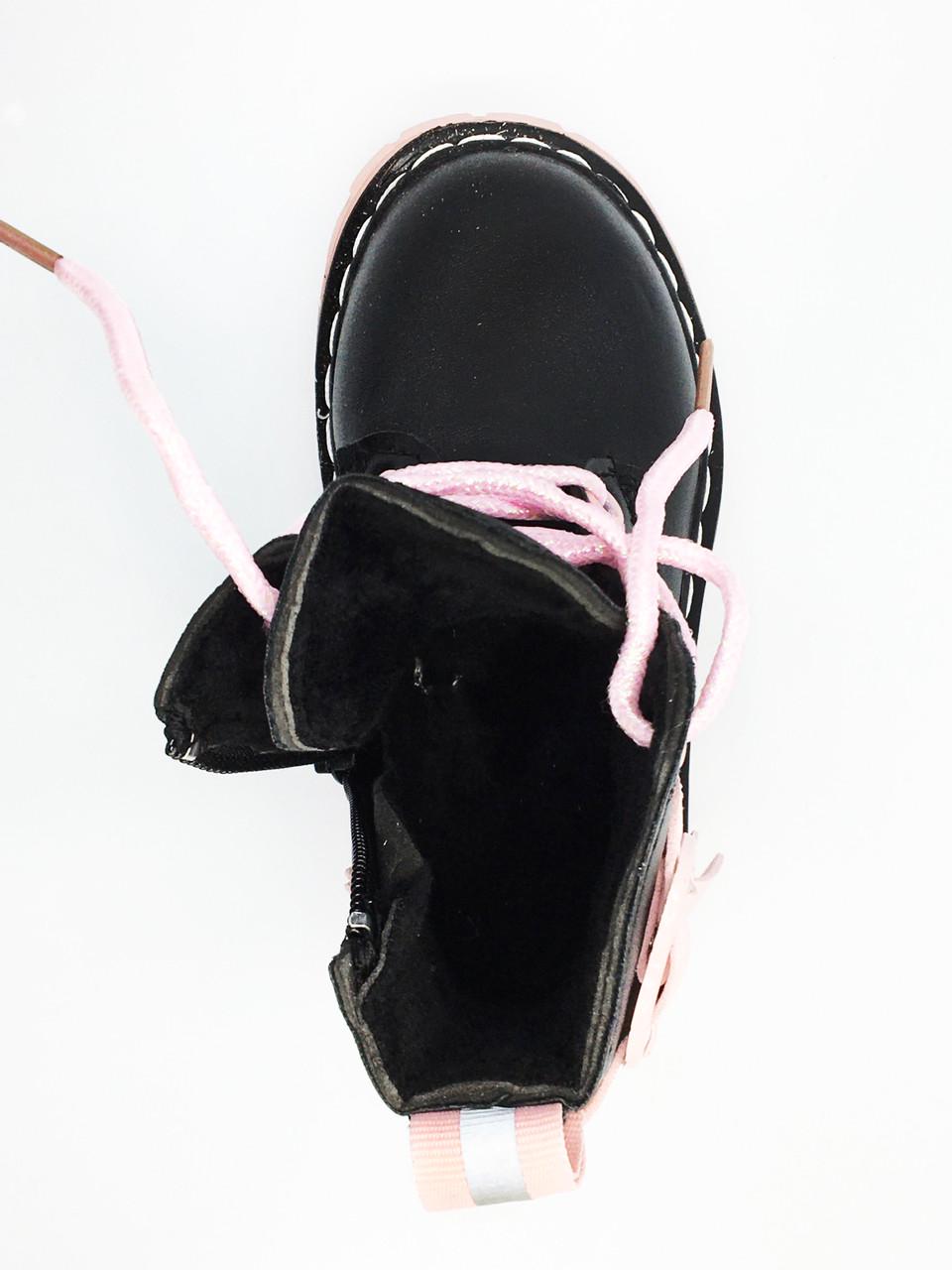 Черевики демісезонні для дівчаток BBT Kids R6214-3/21 р. 21 Чорний - фото 4 Черевики демісезонні для дівчаток BBT Kids R6214-3/21 р. 21 Чорний - фото 4