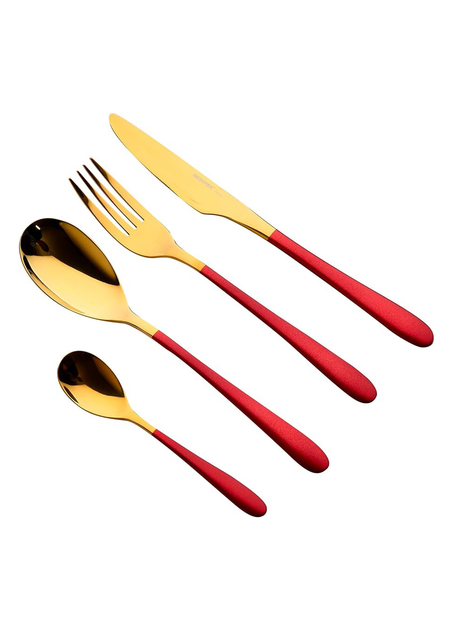 Набор столовых приборов Bergner Lisboa 16 пр. (BG-45148-RD)