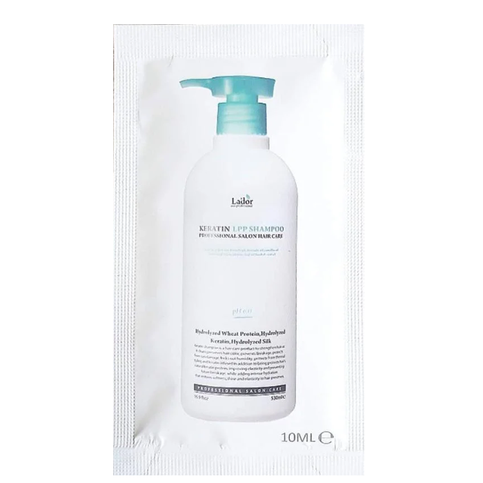 Шампунь для волосся кератиновий безсульфатний Lador Keratin LPP Shampoo 10 мл (1685353106)