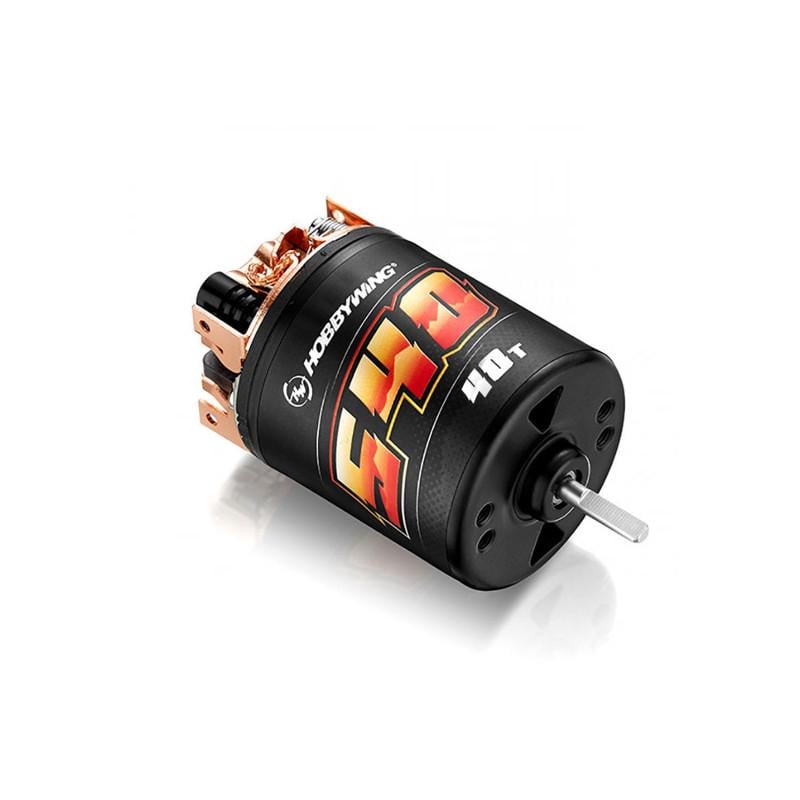 Двигатель щеточный Hobbywing QuicRun 540-40T тяговый для RC моделей краулеров багги монстр траков (00-00028702)