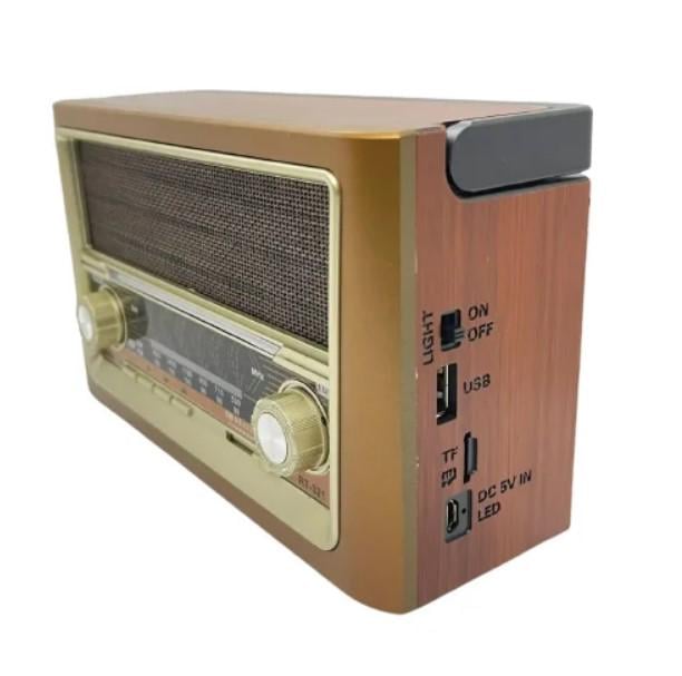 Радиоприемник Everton RT-321 с фонарем Bluetooth FM USB SD (1756375708)
