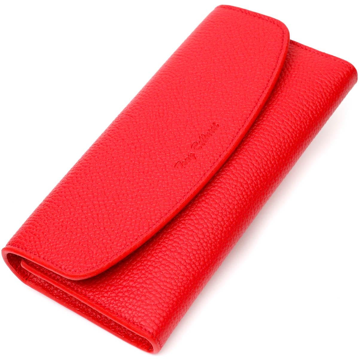 Кошелек женский Tony Bellucci Wallet 21969 из натуральной кожи Красный (56170)