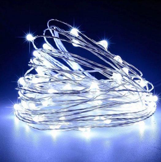 Гірлянда світлодіодна нитка Крапля Роси 10 м 100 LED USB від мережі Cold White (4937498) Гірлянда світлодіодна нитка Крапля Роси 10 м 100 LED USB від мережі Cold White (4937498)