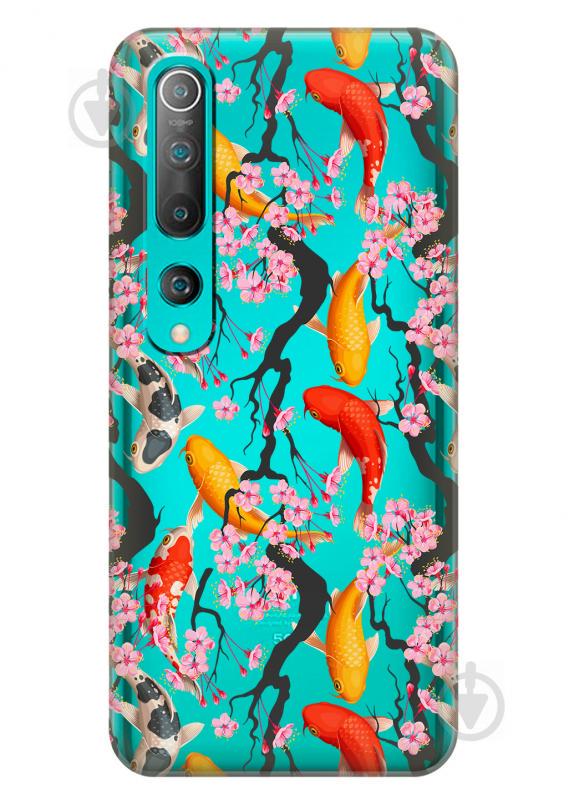 Силиконовый чехол iSwag для Xiaomi Mi 10 Японские рыбы (KS2603) Силиконовый чехол iSwag для Xiaomi Mi 10 Японские рыбы (KS2603)