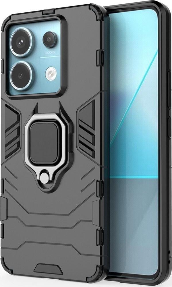 Противоударный чехол Xiaomi Redmi Note 13 Pro 5G (подставка кольцо) Black (36141-2B)