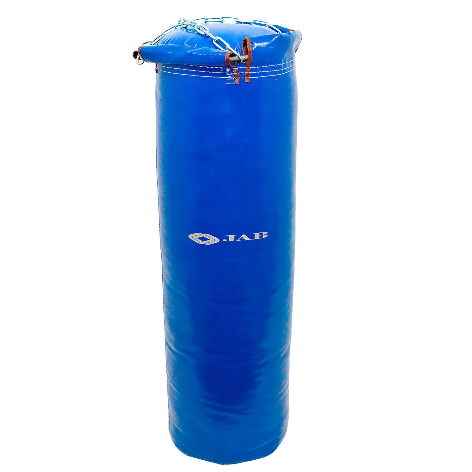 Боксерський мішок JAB ПВХ 1/0 100 см шкірозамінник Синій (17379)