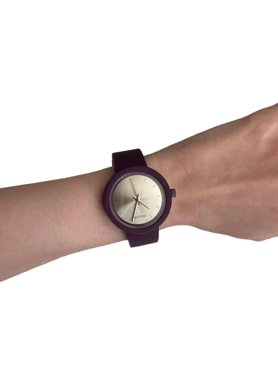 Наручные часы женские Actimer силиконовые Бордовый/циферблат Metallic wine (12595) Наручные часы женские Actimer силиконовые Бордовый/циферблат Metallic wine (12595)