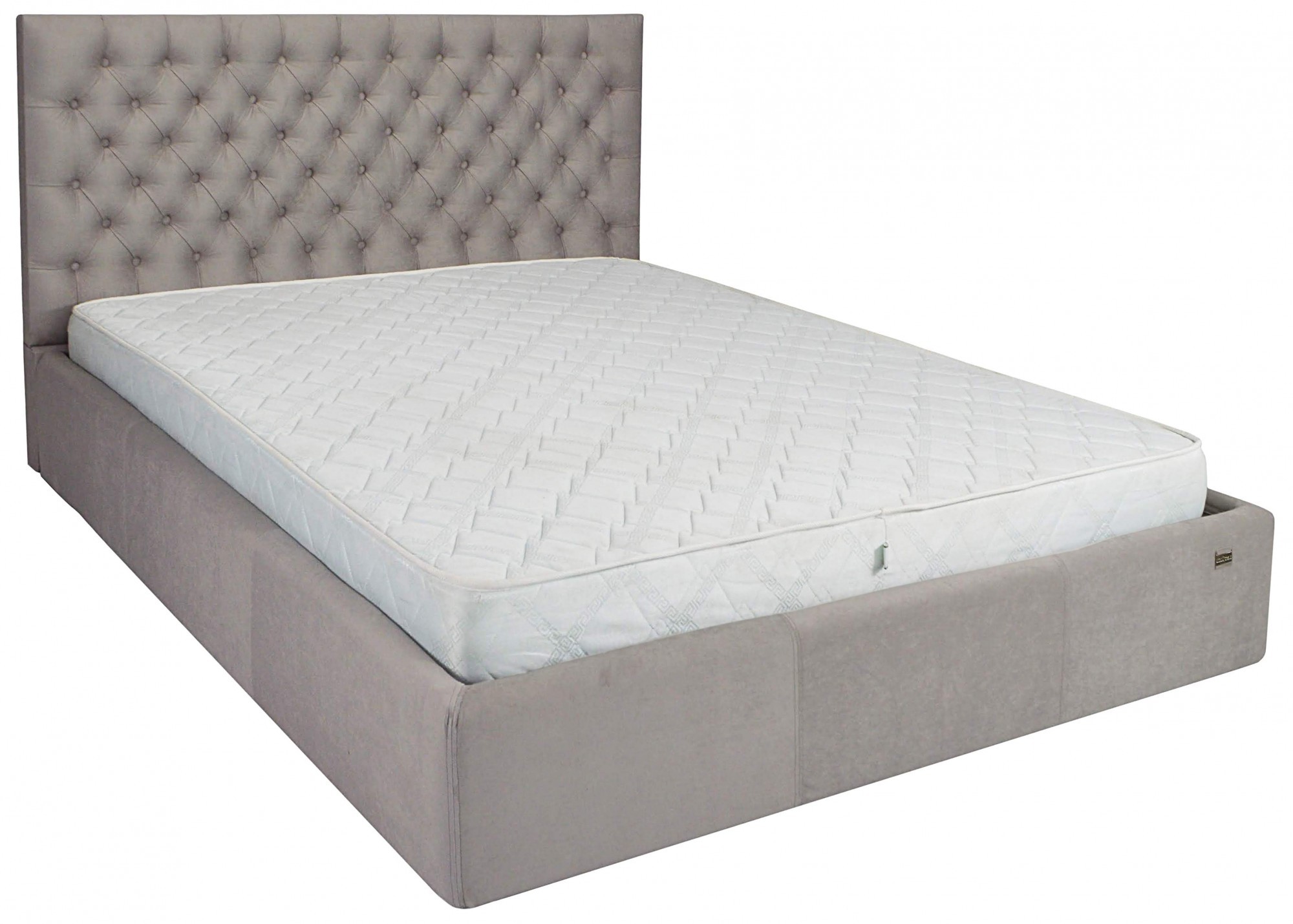 Кровать Cambridge Standard Amore 31 120х190 см Серый Кровать Cambridge Standard Amore 31 120х190 см Серый
