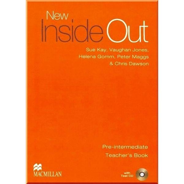 Книга Helena Gomm/Chris Dawson "New Inside Out Pre-Intermediate Teacher's Book with Test CD" (ISBN:9780230020993)