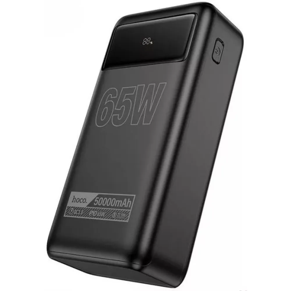 Повербанк Hoco DB81A Apollo PD 65W 50000 mAh Black