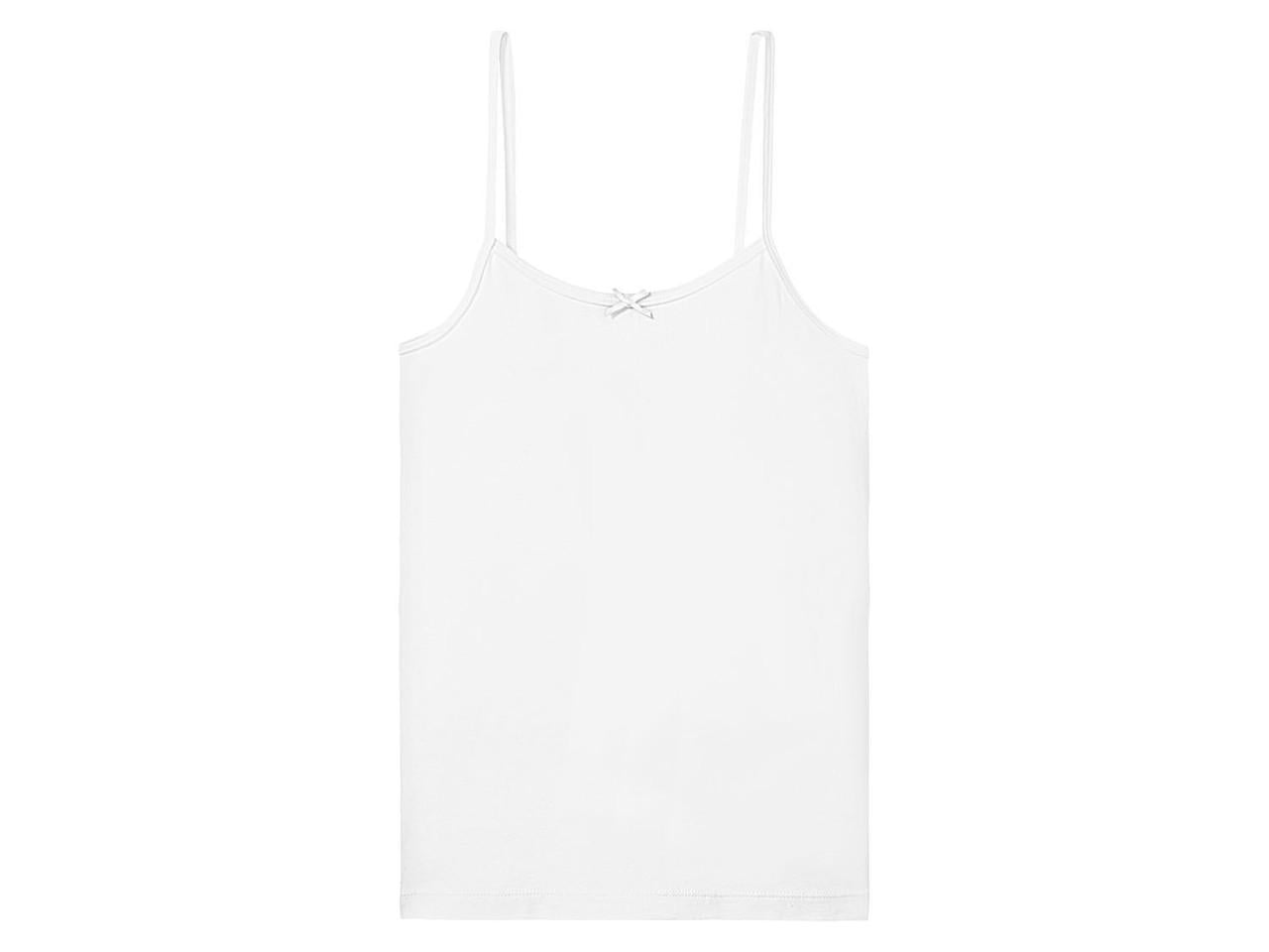 Майка бельевая для девочки Pepperts 343238-1 122-128 см Белый (68851)