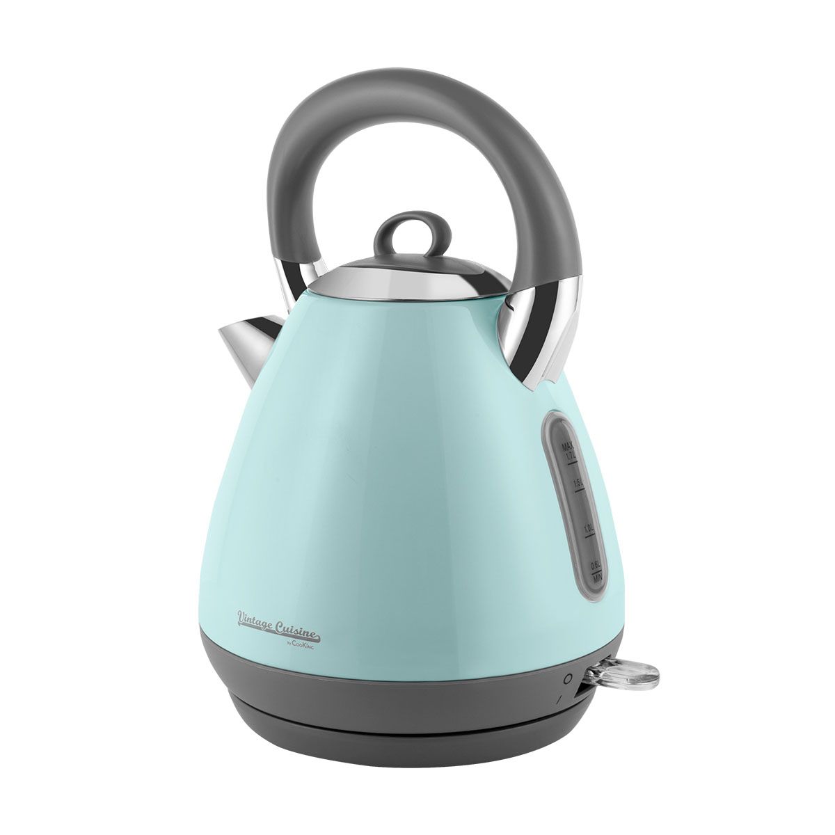 Электрочайник Vintage Cuisine Retro 2200 Вт Мятный - фото 3 Электрочайник Vintage Cuisine Retro 2200 Вт Мятный - фото 3