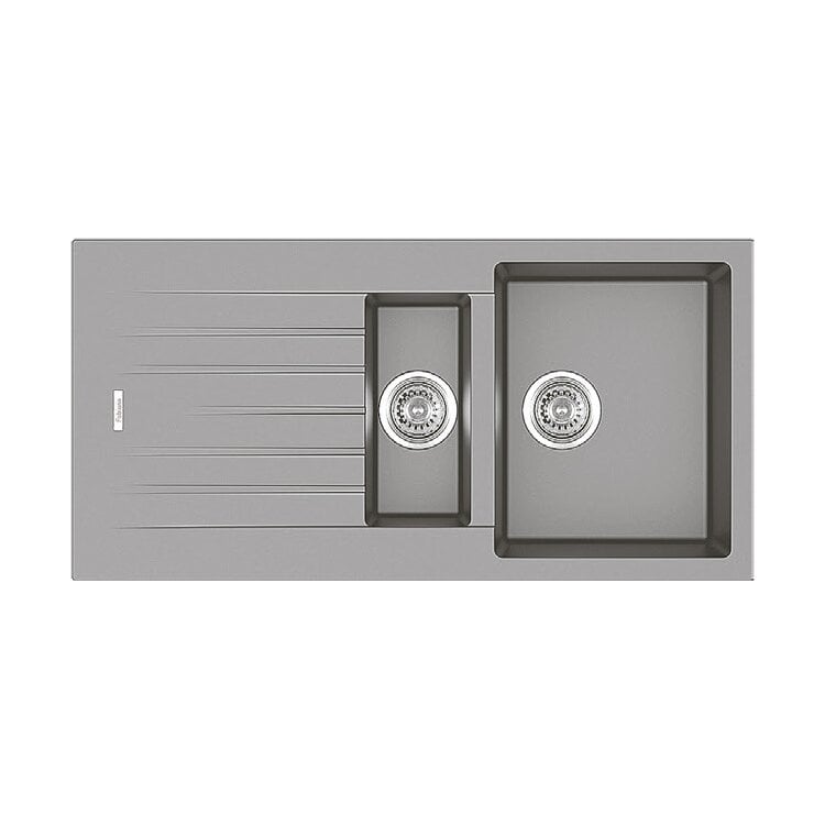 Мийка для кухні Classic 100x50x15 см Grey Metallic