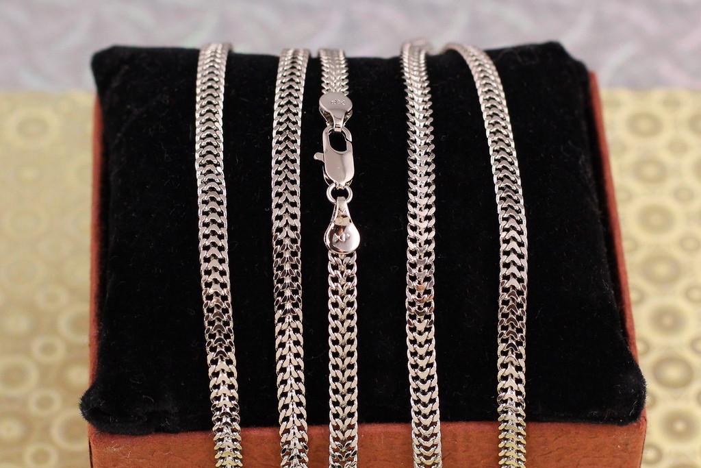 Цепь Xuping Jewelry питон 60 см 4,5 мм Серебристый (2515799179)