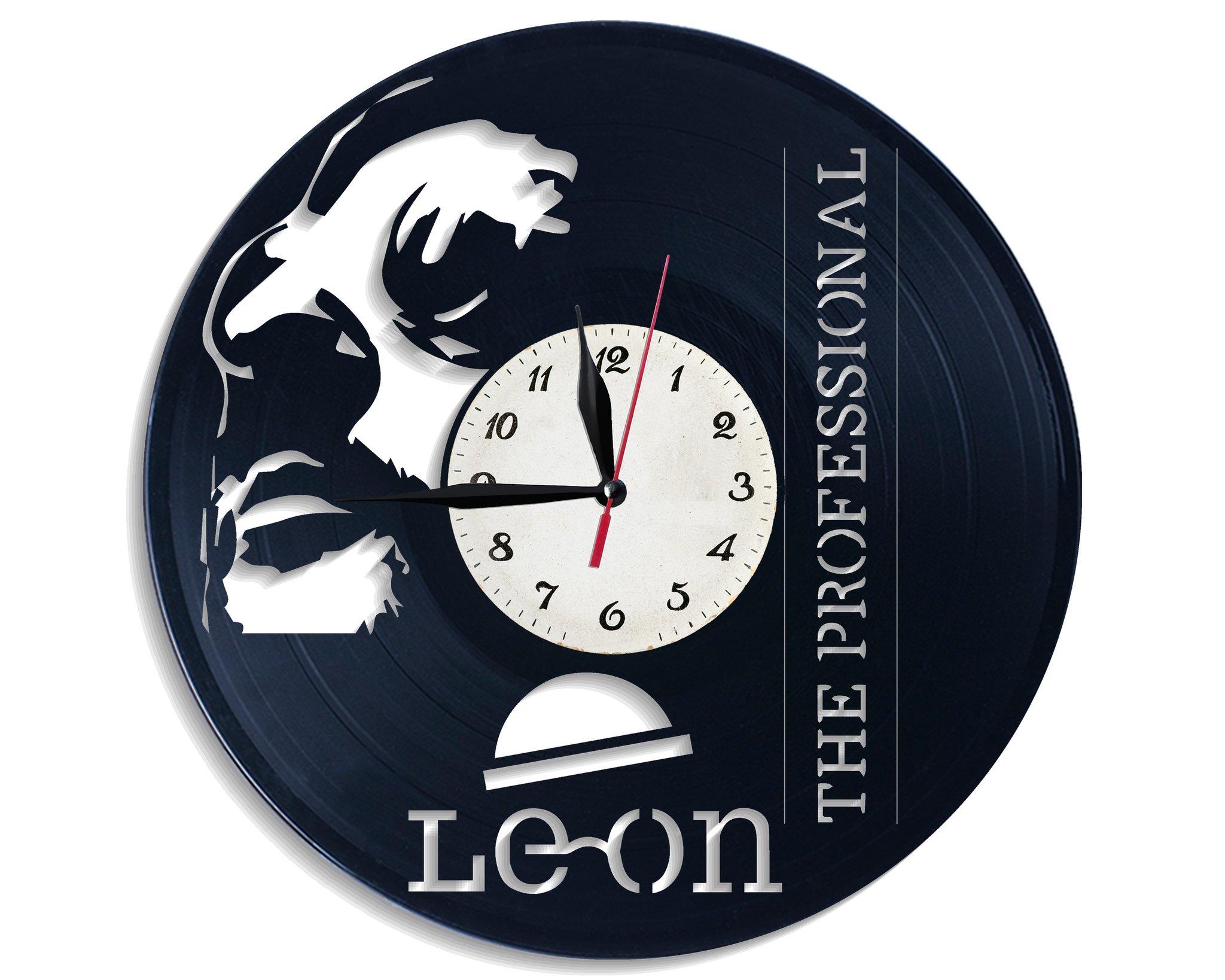 Часы настенные Жан Рено 2697 из виниловой пластинки