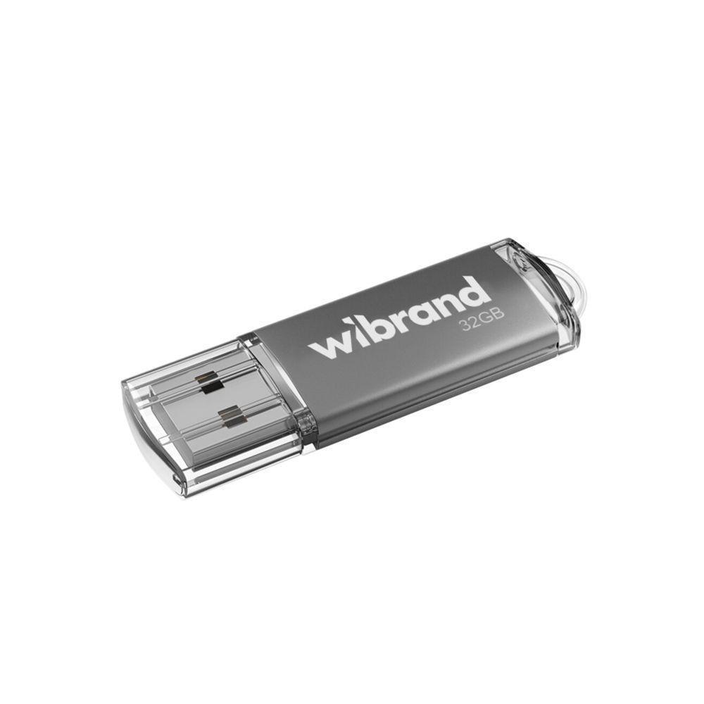 Флэш-память USB Wibrand Cougar 32 Гб Серебряный (3008464348)