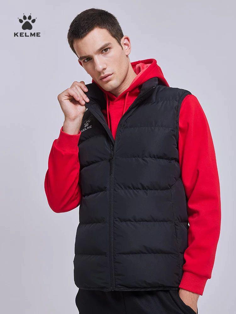 Жилетка зимова Kelme COTTON VEST 8161MJ1001.9000 S Чорний - фото 2