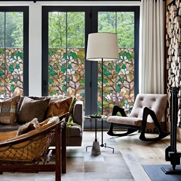 Декоративные наклейки на окно 2 шт. (G00284) - фото 6 Декоративные наклейки на окно 2 шт. (G00284) - фото 6