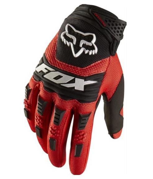 Велорукавички FOX Dirtpaw MX Gloves M Чорно-червоний
