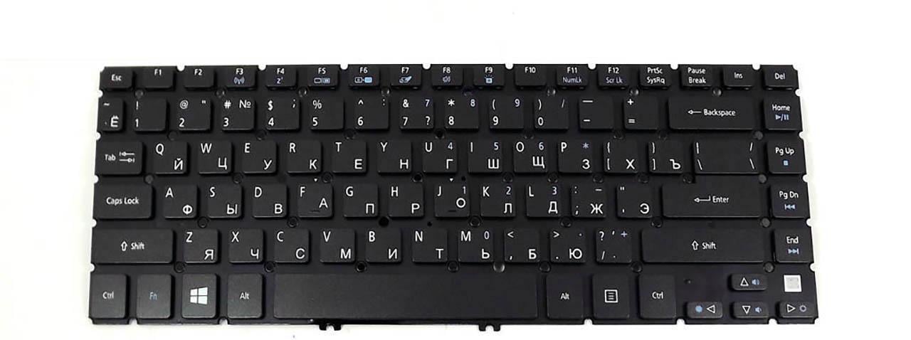 Клавіатура для ноутбука Acer Aspire V5-431G з підсвічуванням клавіш матова (NK.I1413.001)