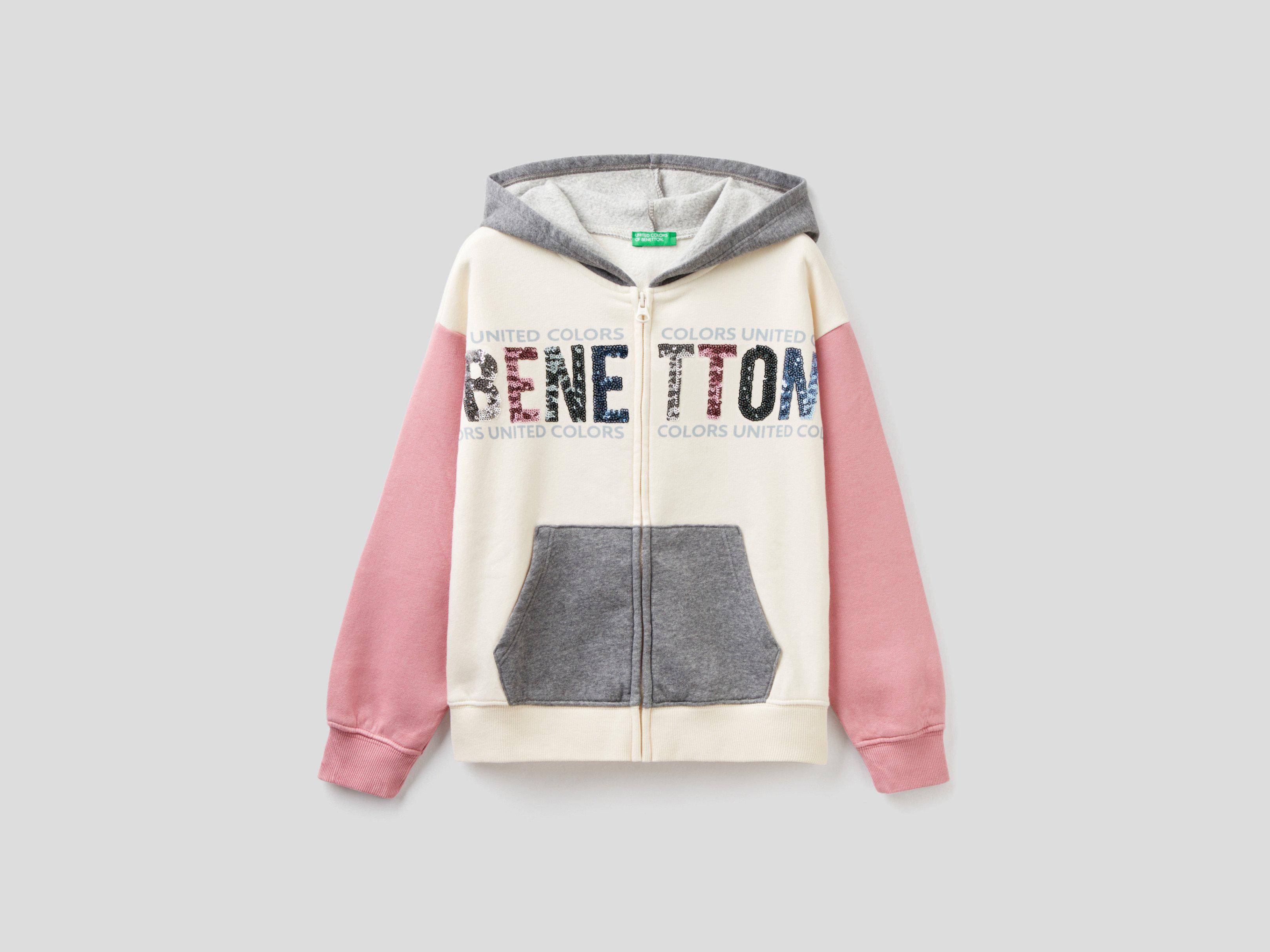 Свитшот детский Benetton 39m2c5996.g XXXL Молочный Свитшот детский Benetton 39m2c5996.g XXXL Молочный