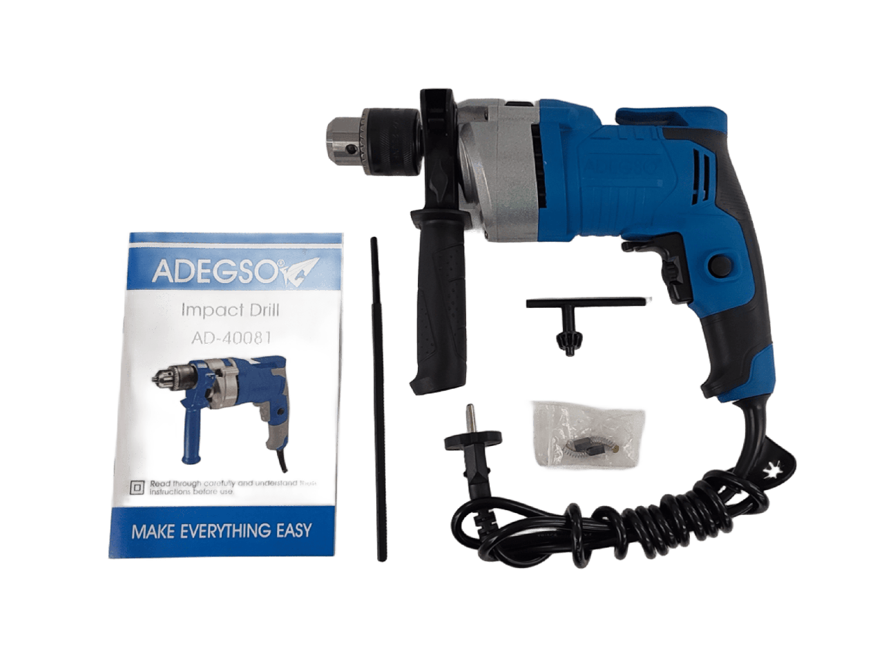 Дриль ADEGSO AD-40081 1100 Вт (29739390)