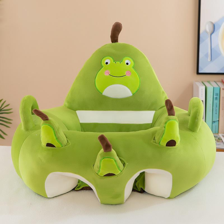 Кресло-бустер мягкое плюшевое с бортиками для детей в форме Авокадо Зеленый (280048) Кресло-бустер мягкое плюшевое с бортиками для детей в форме Авокадо Зеленый (280048)