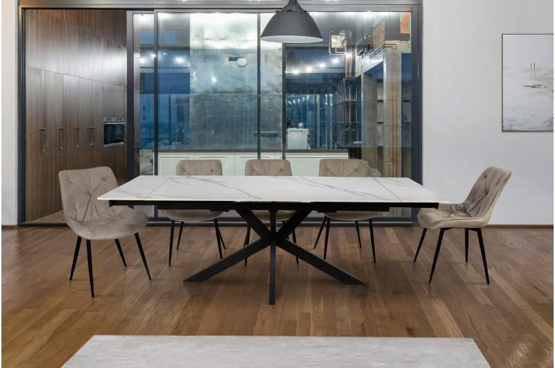 Стол обеденный Квант Мікс Меблі Белая керамика - фото 4