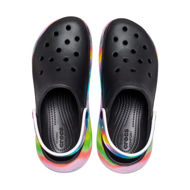 Сабо жіночі Crocs Classic Crush M6W8 р. 38 24,5 см Spray/Multi (207521) - фото 4