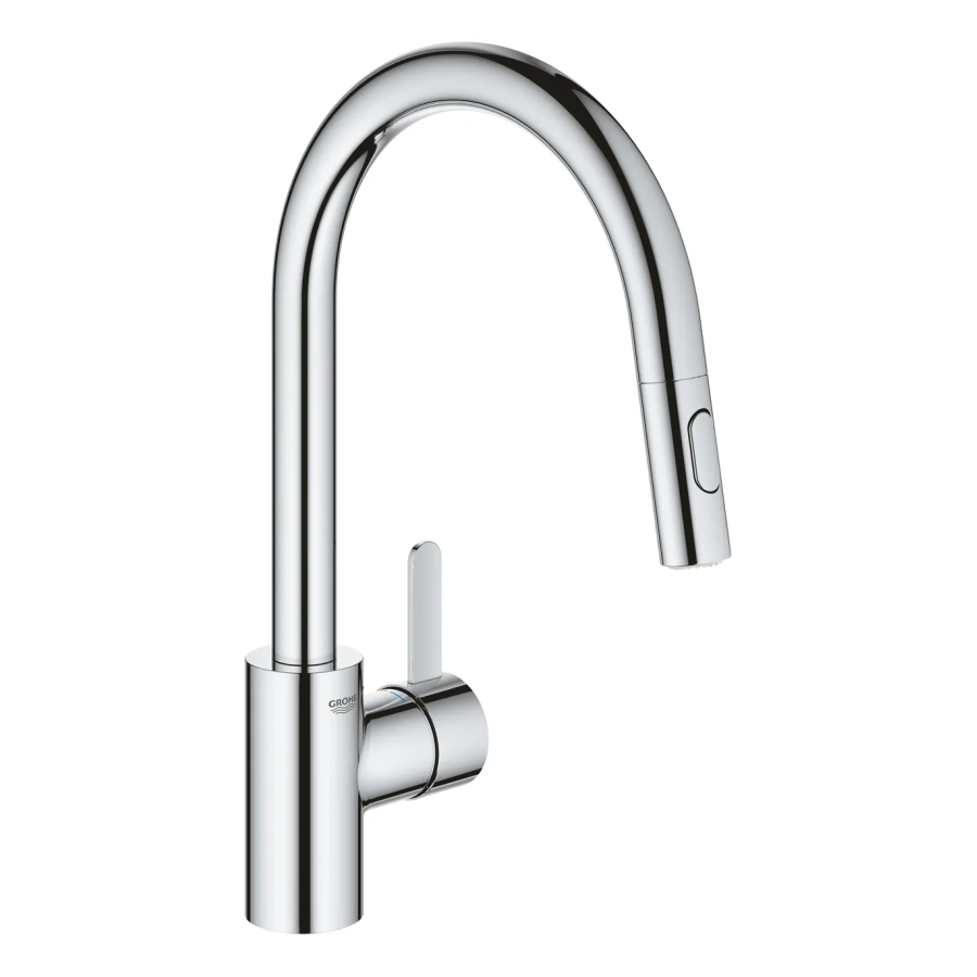 Смеситель для кухни Grohe Eurosmart Cosmopolitan с выдвижным изливом Chrome (31481001)