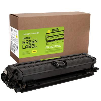 Картридж Patron HP 307A CE742A Green Label Yellow (PN-307AYGL)