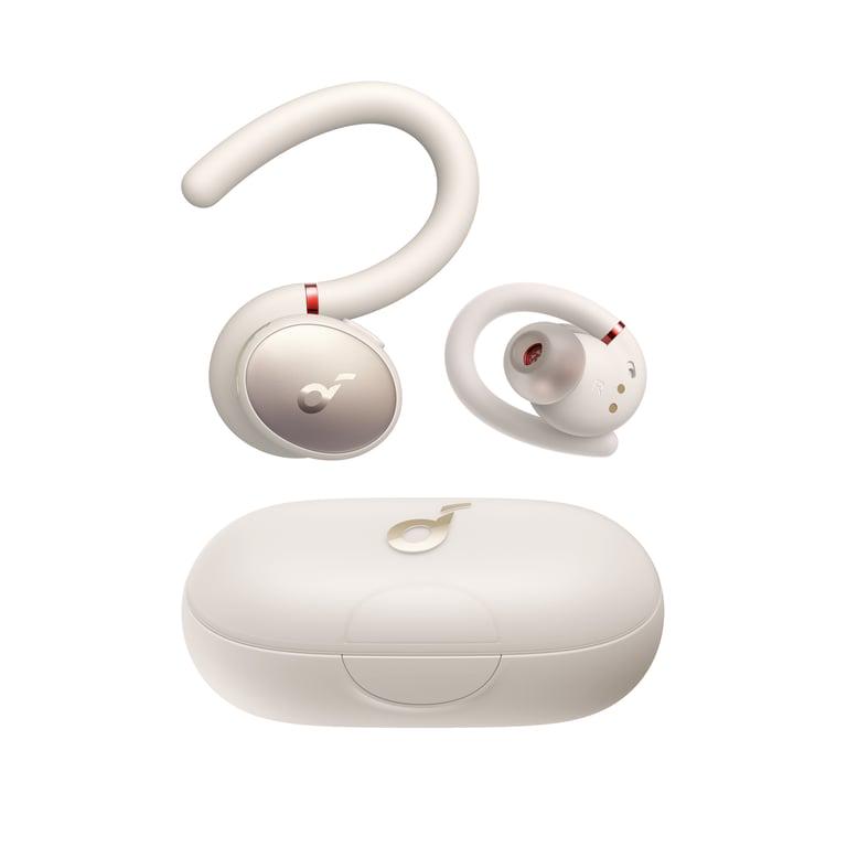 Навушники TWS Anker SoundCore Sport X10 Oat White (A3961G21)