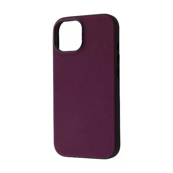 Чехол WAVE Premium Woven с магнитным кольцом для iPhone 15 в ярком цвете мульберри