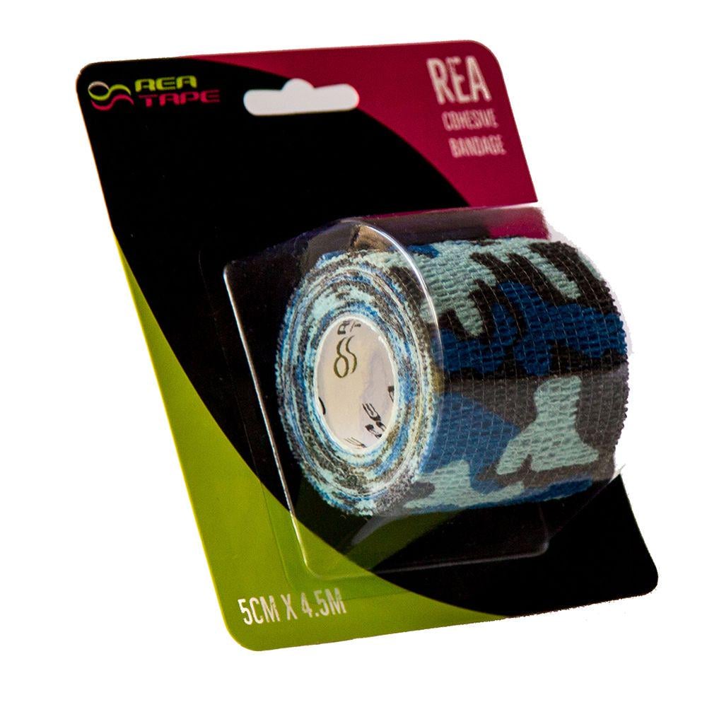 Когезивный бинт REA TAPE Сohesive bandage Синий (5158)