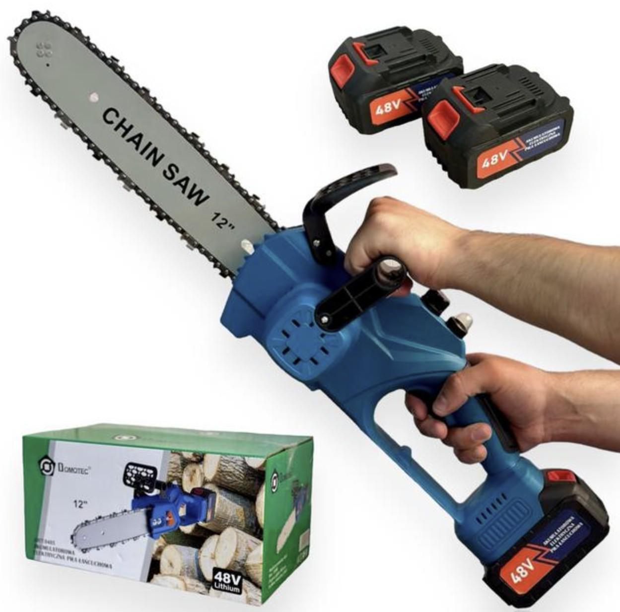 Минипила цепная Domotec аккумуляторная 48V 4Аh (30480471) - фото 3 Минипила цепная Domotec аккумуляторная 48V 4Аh (30480471) - фото 3