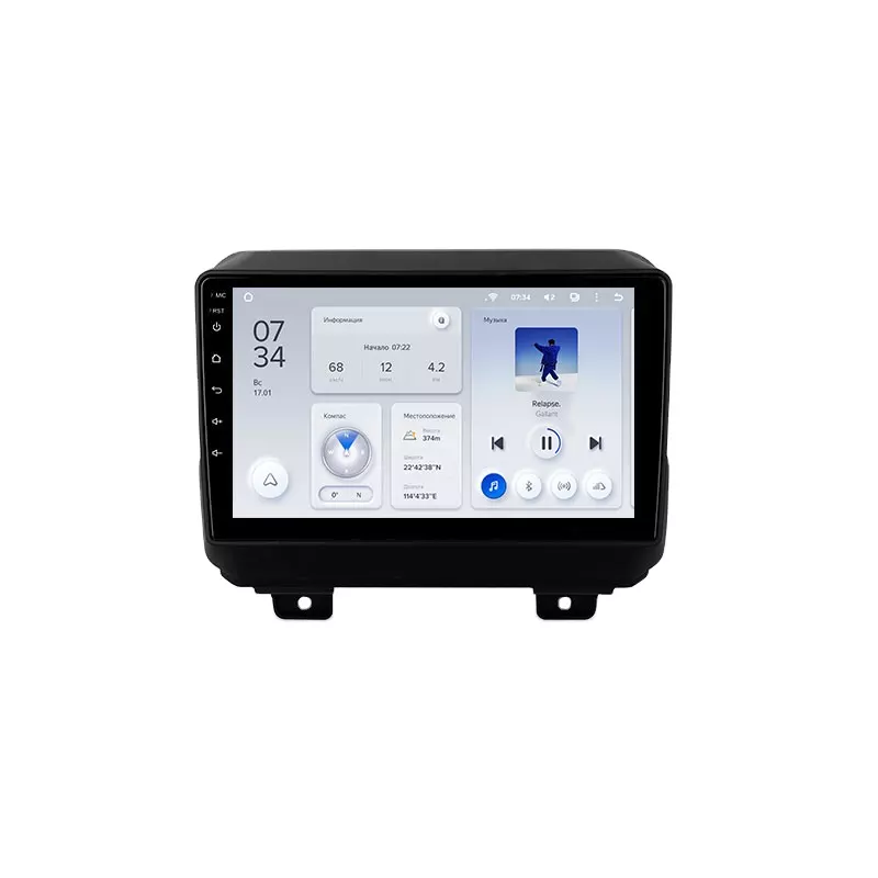 Автомагнитола штатная Teyes для Jeep Wrangler 4 JL 2018-2019 Android X1 2/32G Wi-Fi Автомагнитола штатная Teyes для Jeep Wrangler 4 JL 2018-2019 Android X1 2/32G Wi-Fi