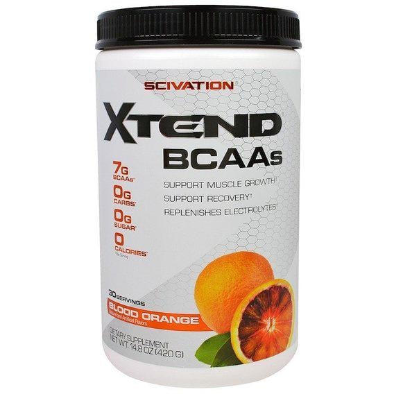Аминокислота BCAA для спорта Scivation Xtend BCAAs 423 г 30 порций Blood Orange