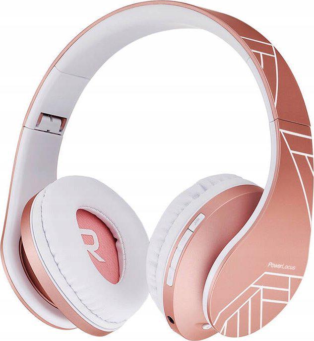 Навушники з мікрофоном PowerLocus P2 Rose Gold (548042)