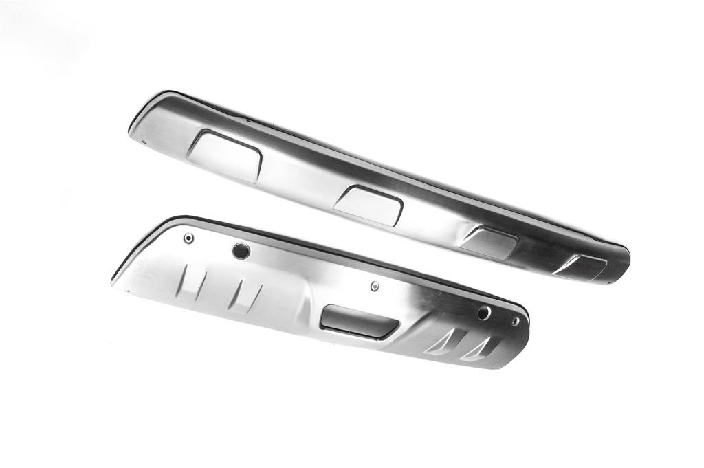 Передняя и задняя накладки V7 Niken для Nissan X-trail T32/Rogue 2014-2021 гг. abs-пластик