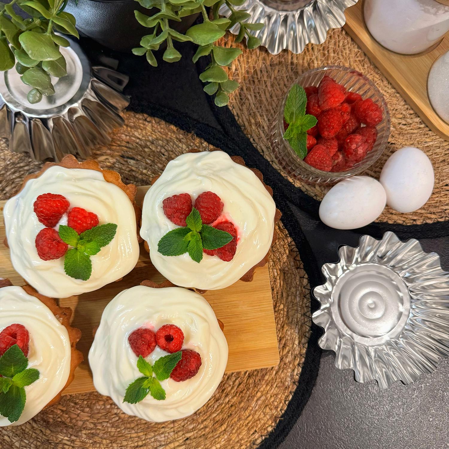 Формочки для выпечки кексов и тарталеток Ø 11,5x6x4 см 10 шт. (84024) - фото 29 Формочки для выпечки кексов и тарталеток Ø 11,5x6x4 см 10 шт. (84024) - фото 29