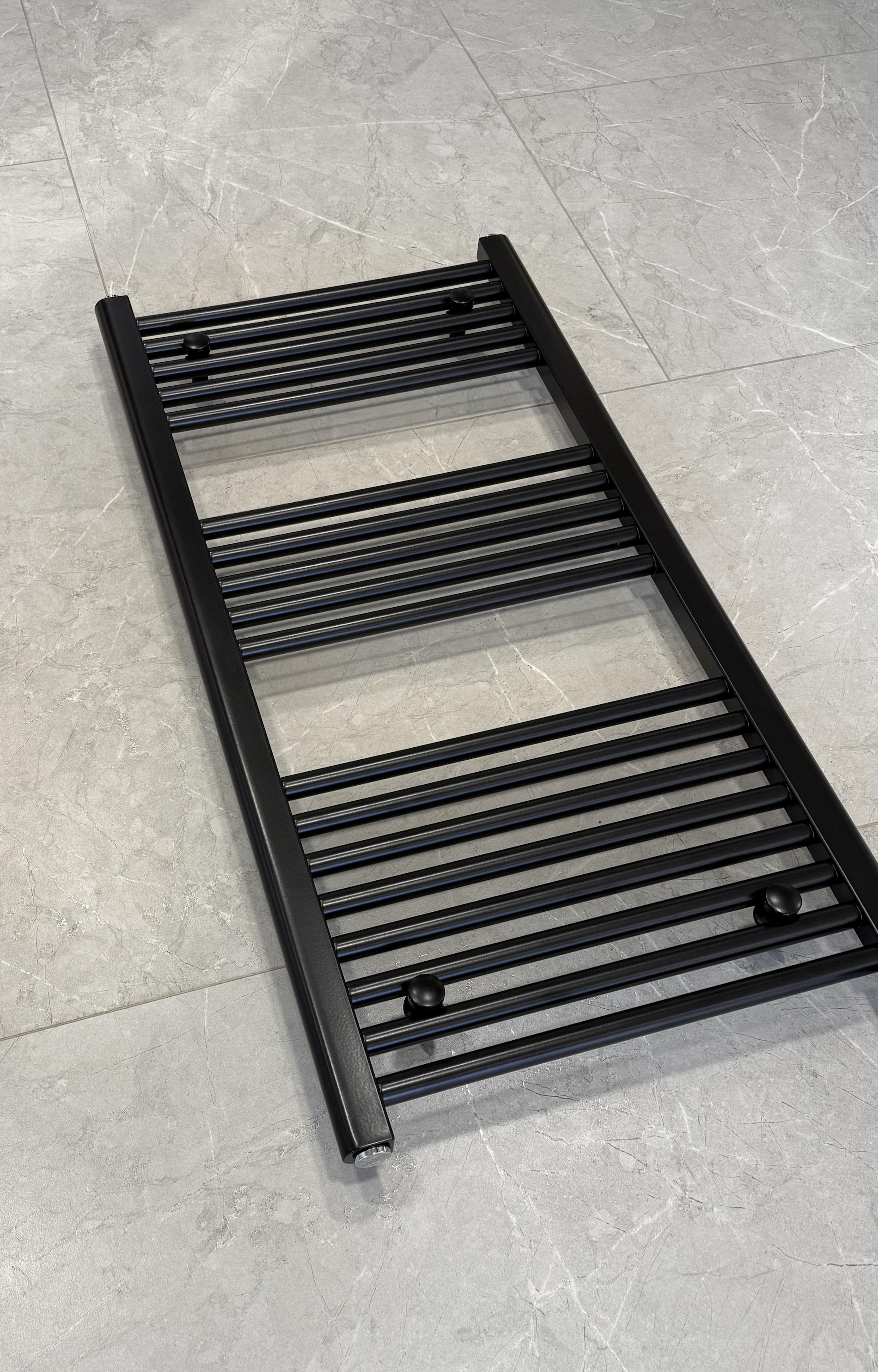 Полотенцесушитель водяной Terma LEO 1000x500 мм Black Mat (873)