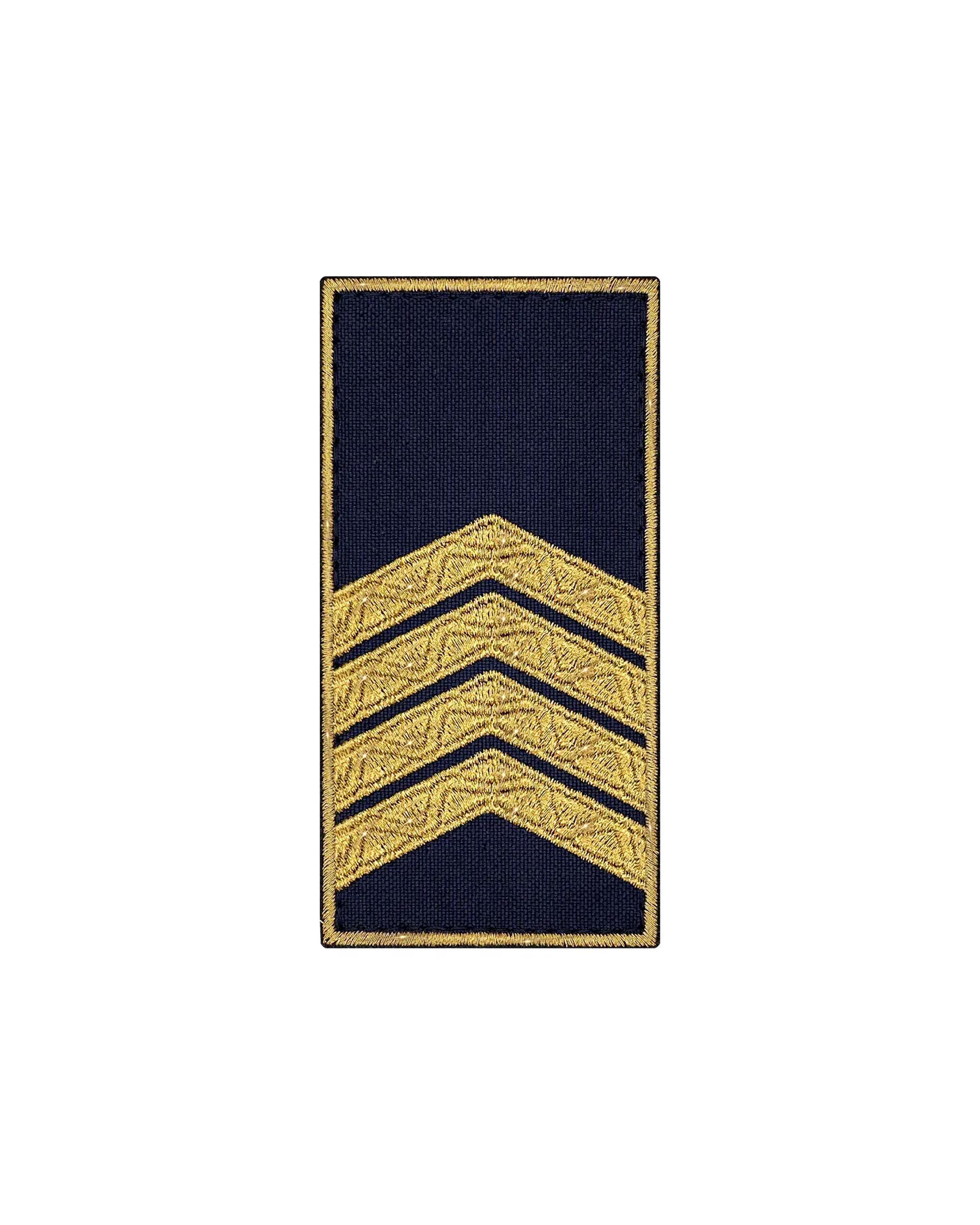 Погон Старший сержант НГУ 10х5 см Синій (POG.NGU-5.4)