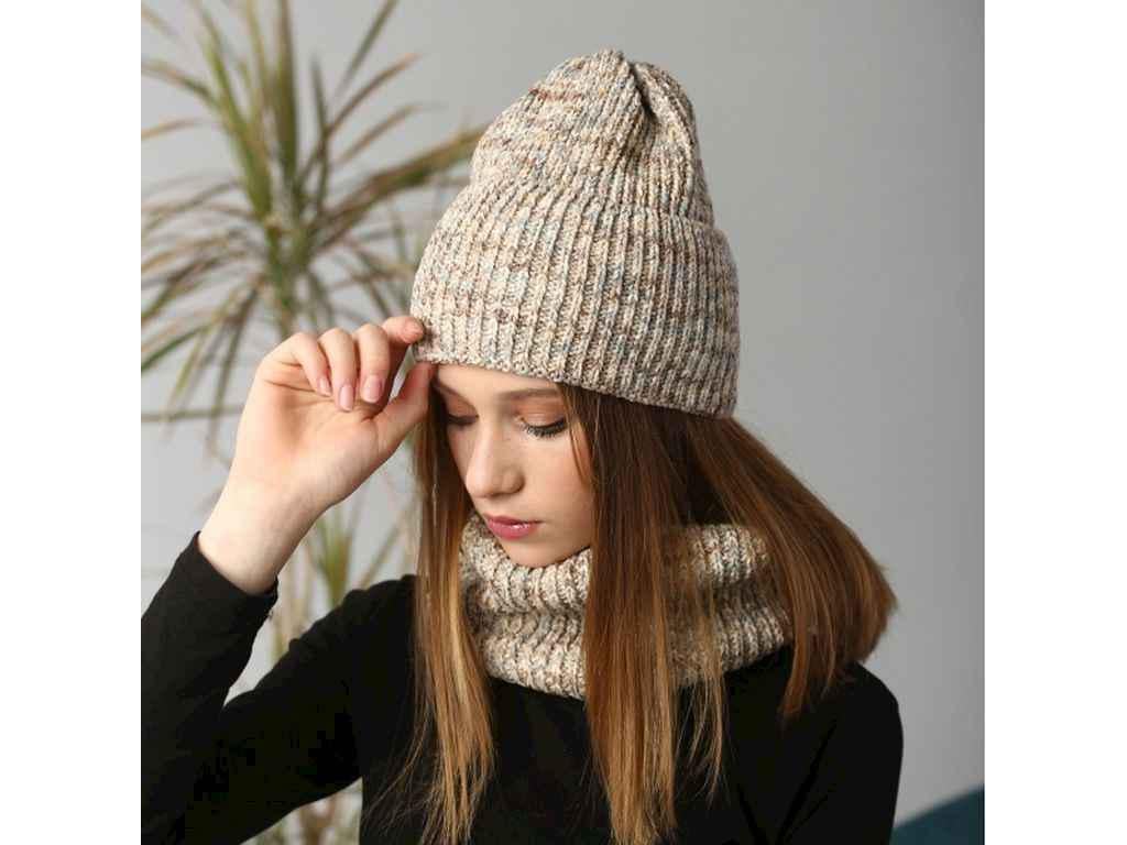 Шапка Talvi Амели р. 54-58 Бежевый (1100758) Шапка Talvi Амели р. 54-58 Бежевый (1100758)
