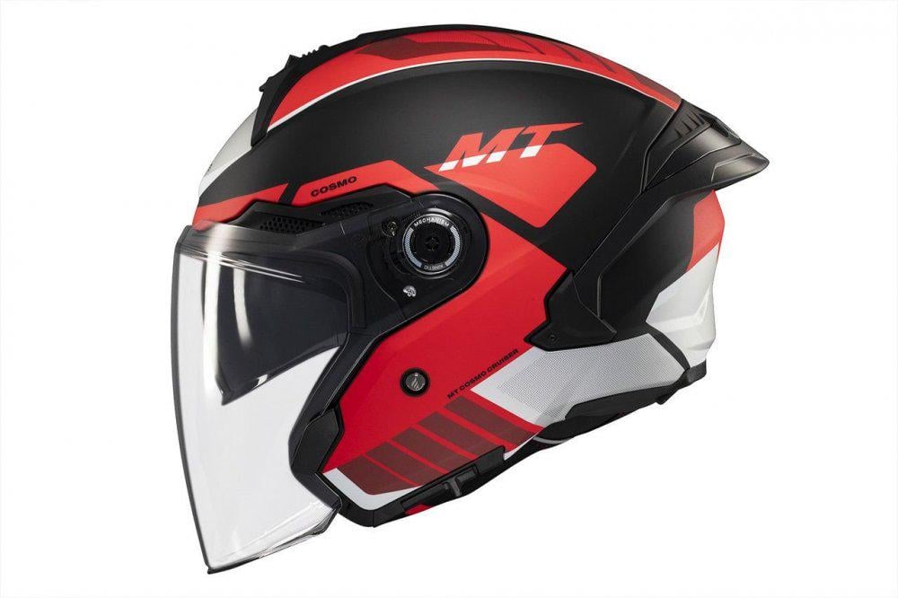 Мотошлем MT HELMETS Cosmo SV Cruiser B5 XL Matt Red (36009)