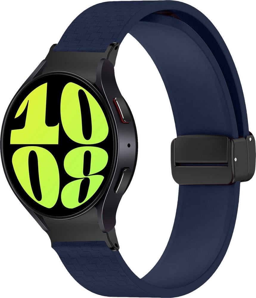 Ремінець Oncord для Galaxy Watch 6 44 мм Dark Blue (35152-5D) Ремінець Oncord для Galaxy Watch 6 44 мм Dark Blue (35152-5D)
