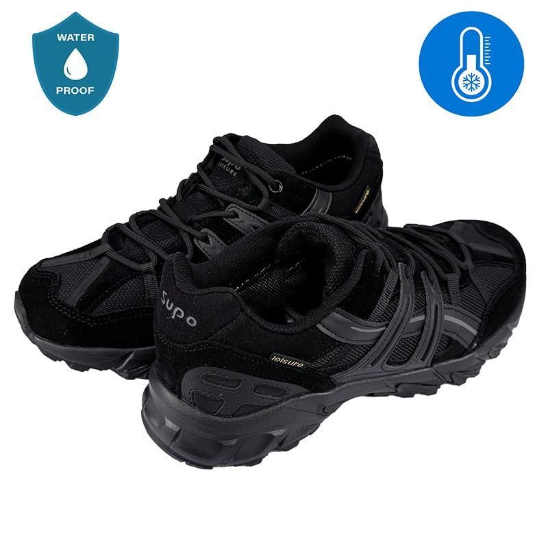 Кросівки чоловічі комбіновані термо 20887-1 p. 45 28-28,5 см Чорний - фото 3 Кросівки чоловічі комбіновані термо 20887-1 p. 45 28-28,5 см Чорний - фото 3