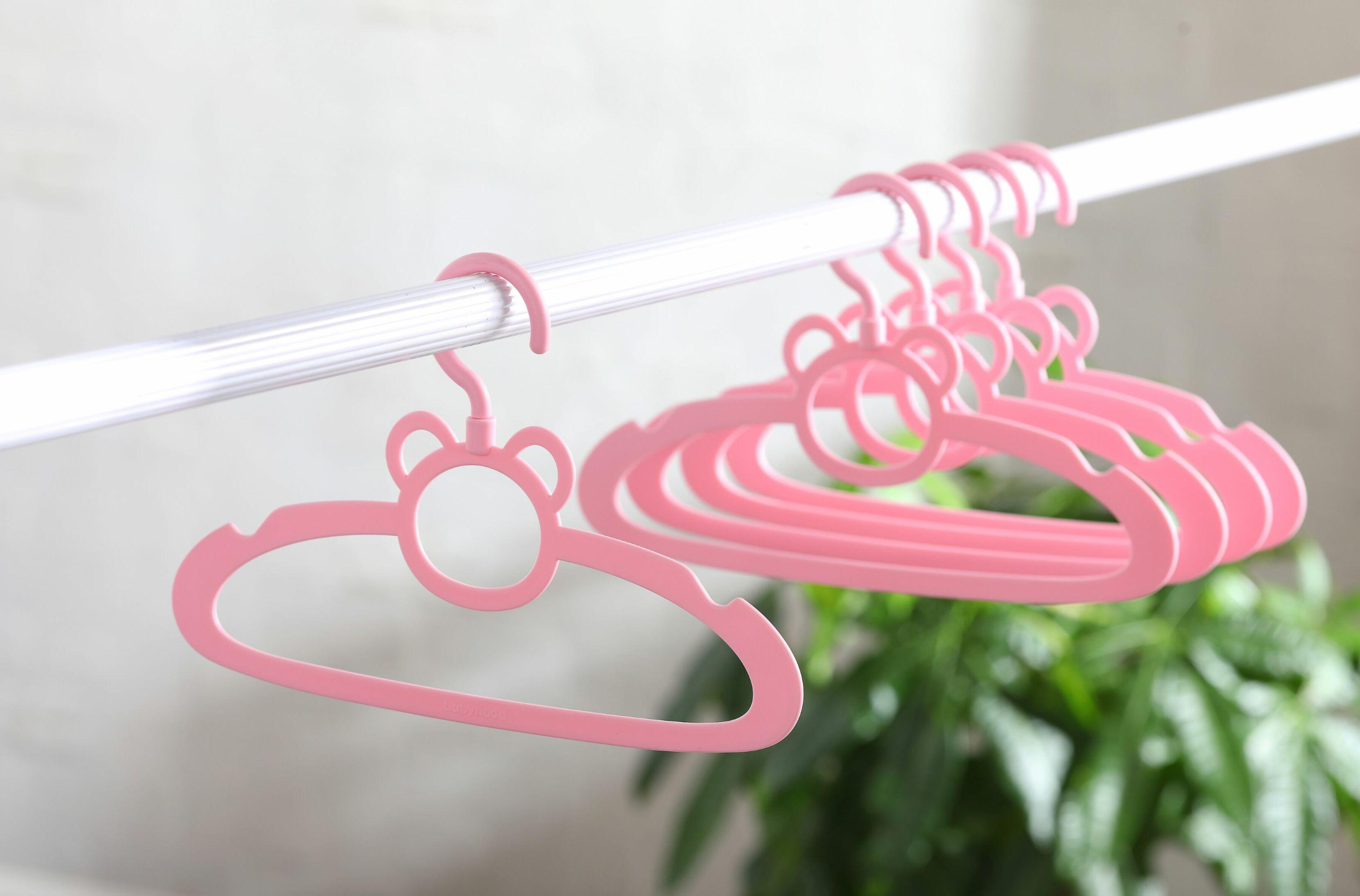 Комплект детских вешалок Babyhood Мешок BH-724P 5 шт. Розовый (29415585) - фото 3