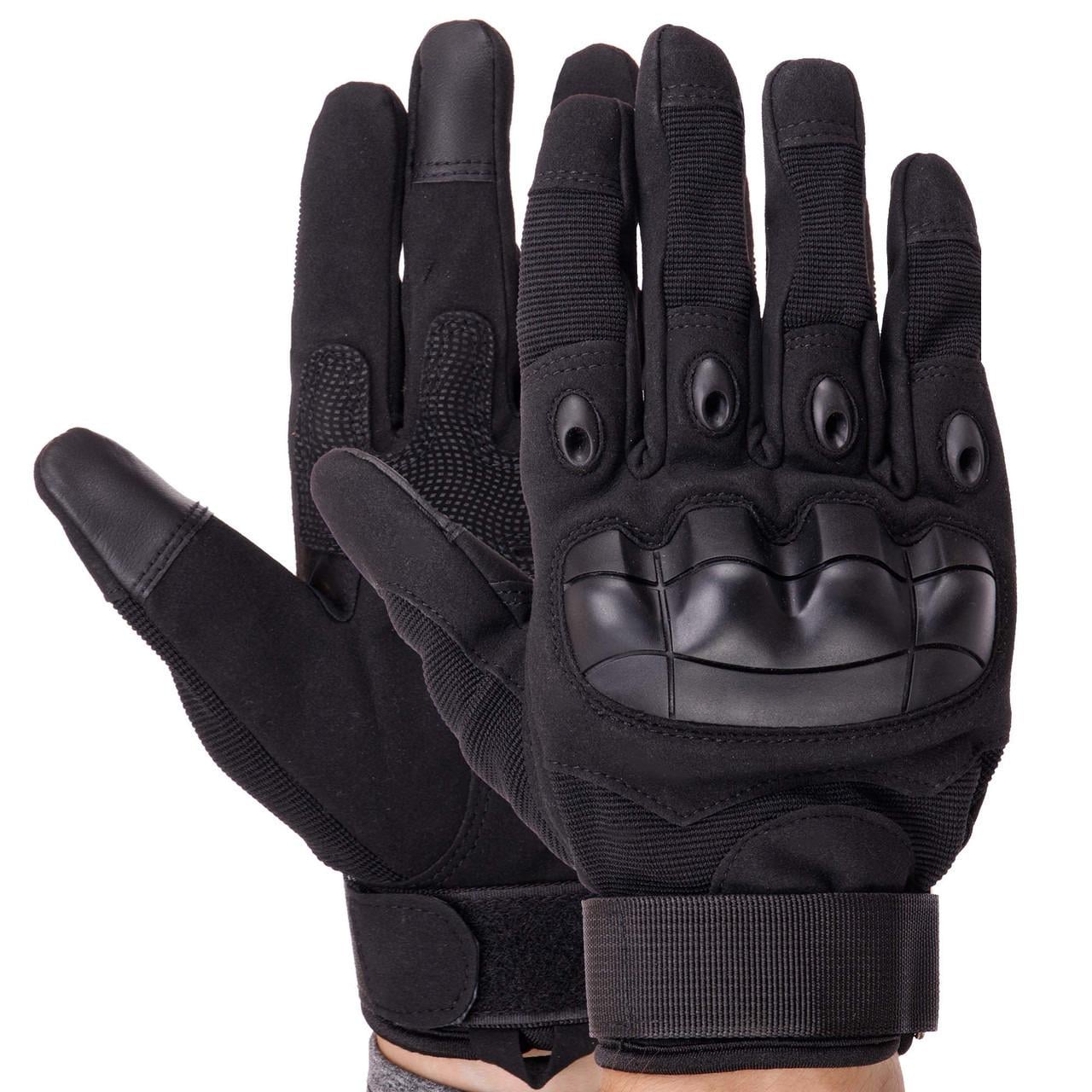 Перчатки сенсорные полнопалые L Черный (3575867L)